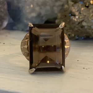 Vintage Gold Topaz Ring